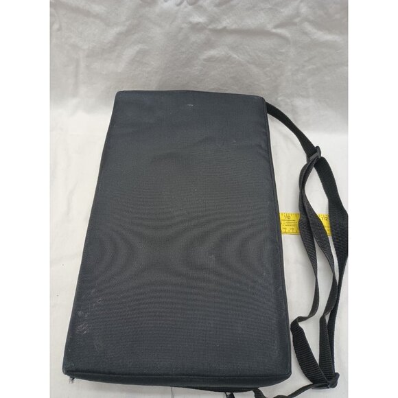 1990s Case Logic 30 Cassette Tape Carrying Case Bag Adjustable Strap Vintage EUC - Picture 4 of 8